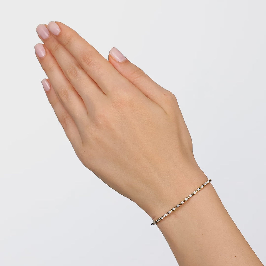 0.60 ct. Flexible Collection Diamond Bracelet 14K Gold