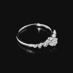 0.40 Ct. Natural Diamond Vintage Ring in 14K Gold