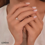 0.30 Ct. Natural Diamond Solitaire ''Classic'' Ring in 14K Gold