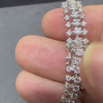5 Carat Natural Diamond Crush Design Bracelet