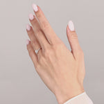 0.25 Ct. Natural Diamond Embrace Halo Design Ring in 14K Gold