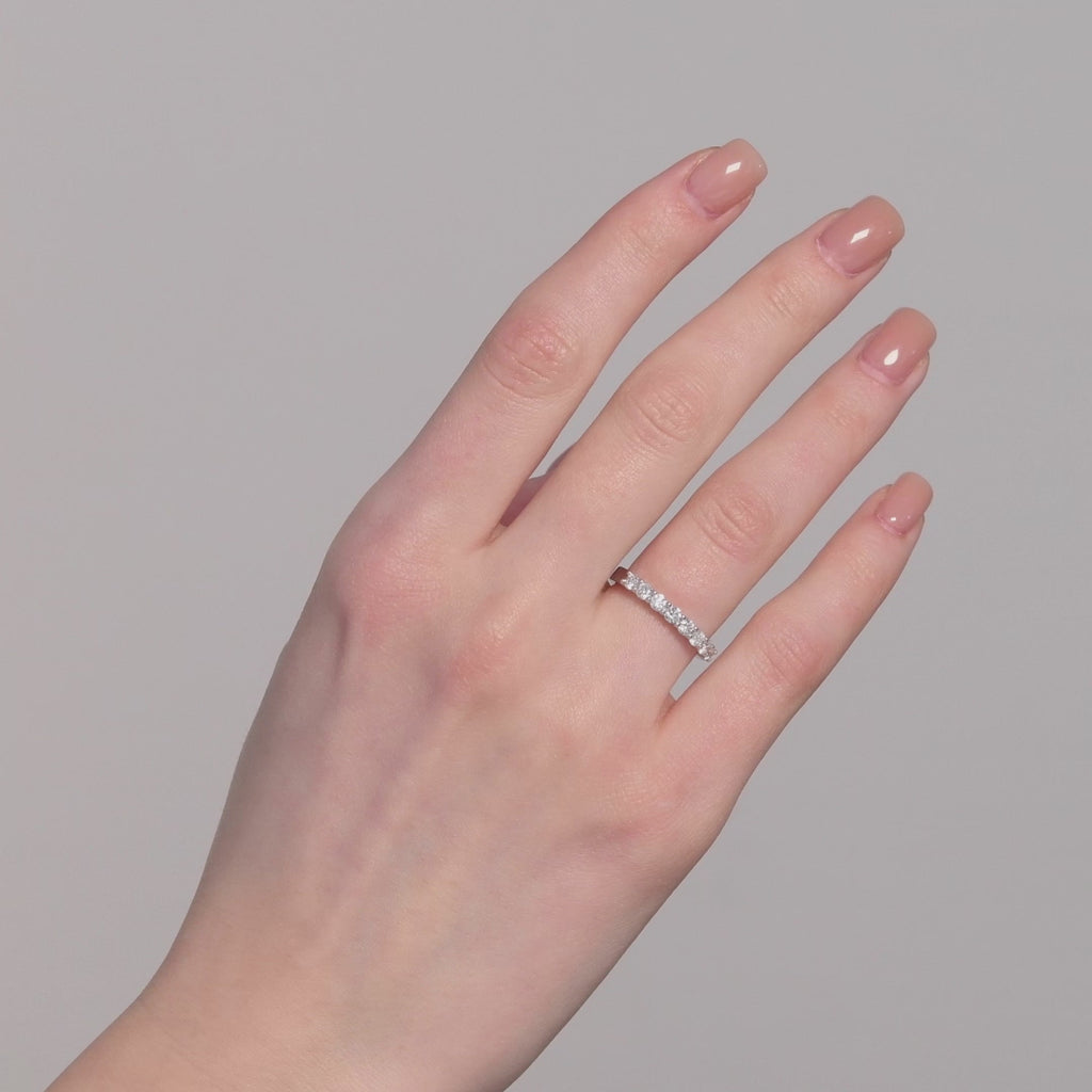 0.60 ct. Diamond Eterna Design Band Ring in 14K Fine Gold