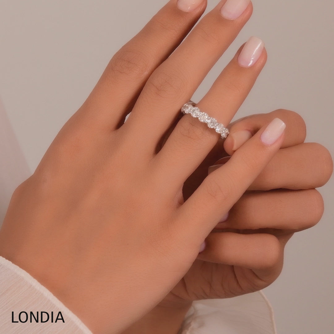 1.75 ct. Diamond Eterna Design Band Ring in 14K Fine Gold